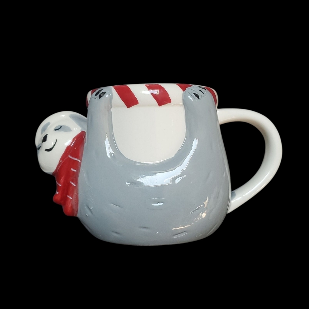 JoAnn Christmas Sloth Mug 18 fl oz (532 ml) NWT